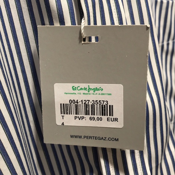 NWT Pertegaz Sport Dress Shirt Size 16 33-34 - Picture 3 of 7